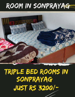 Triple Bed Room in Sonprayag | ₹3200 Per Room